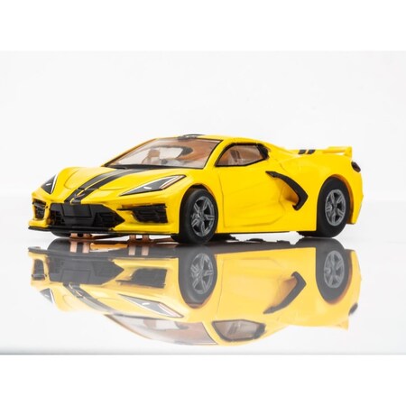Afx Racing Corvette C8 Accelerate O Slot Racing Cars, Yellow AFX22013